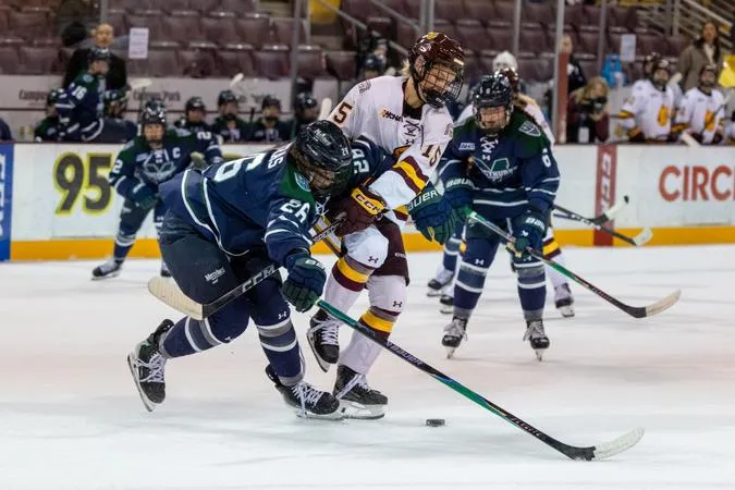 No. 9 Bulldogs Earn the Program's 600th Win with 2-0 Shutout of No. 14/15 Mercyhurst