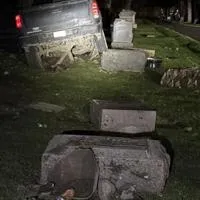 Man is charged with DWI after crashing into cemetery in Sauk Centre