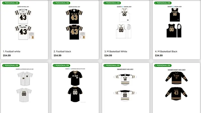 Limited-time jersey store now open