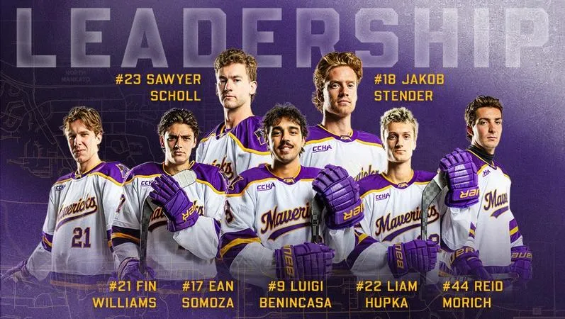 Maverick Men's Hockey Announces 2026-27 Leadership Group