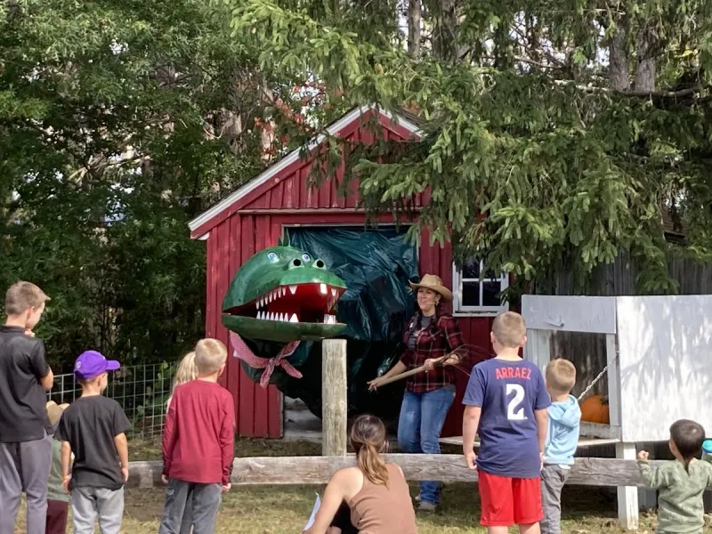 Wyoming's Pinehaven Farm Offers Weekend Family Fun From Corn Digging To Zipline Thrills