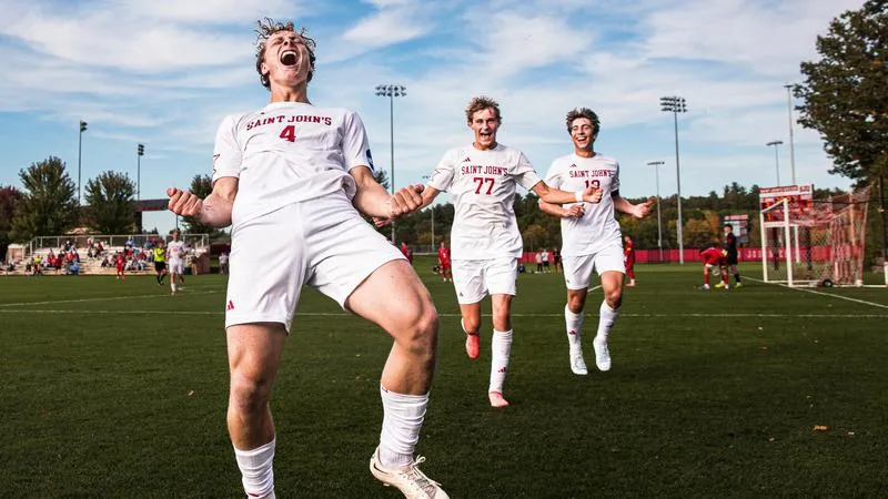 Franzman Nets Two in No. 24 SJU's 4-0 Win