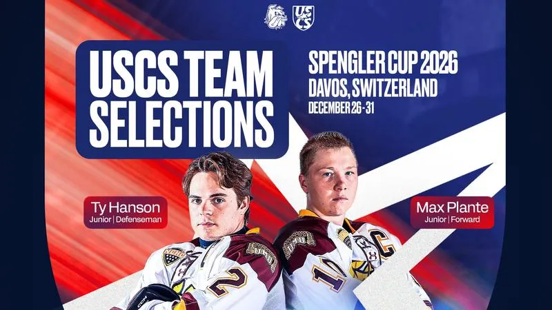 Ty Hanson and Max Plante Named to U.S. Collegiate Select 2026 Roster