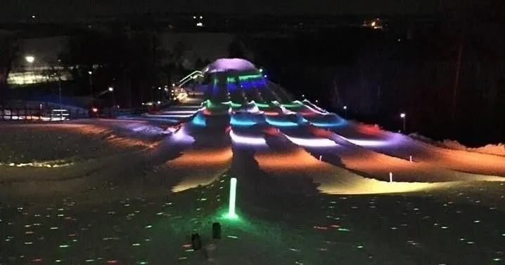 LAZER LIGHT Tubing at Powder Ridge