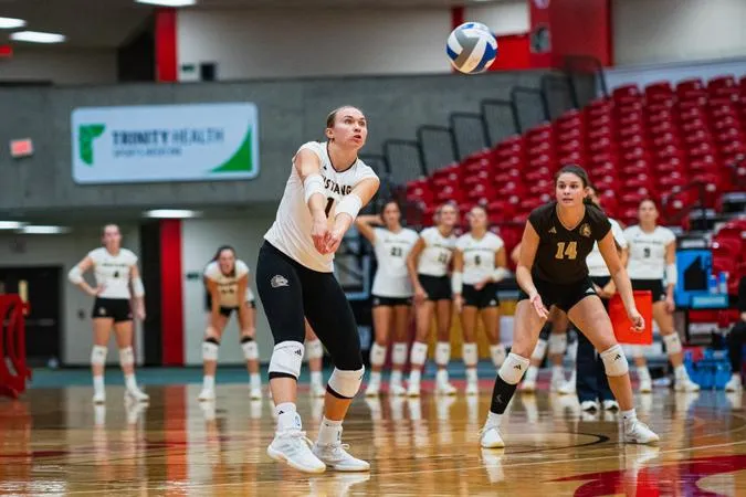 No. 11 Mustangs go on the road, sweep Minot State