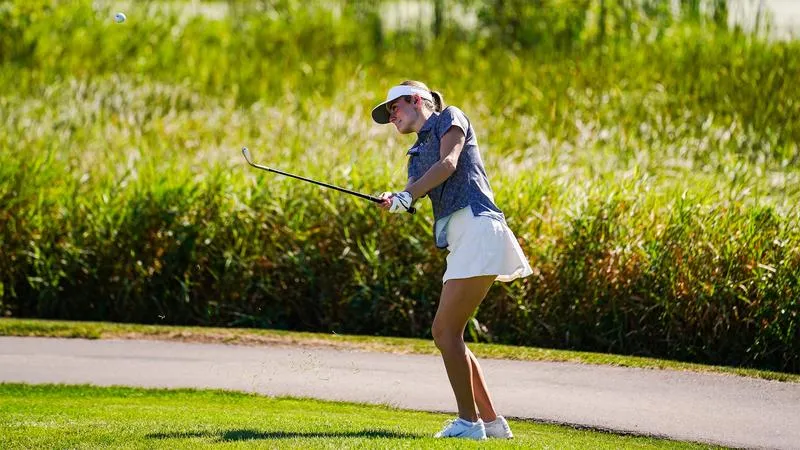 Kleven fires opening-round record 72, Oles fifth after day one of MIAC Championships