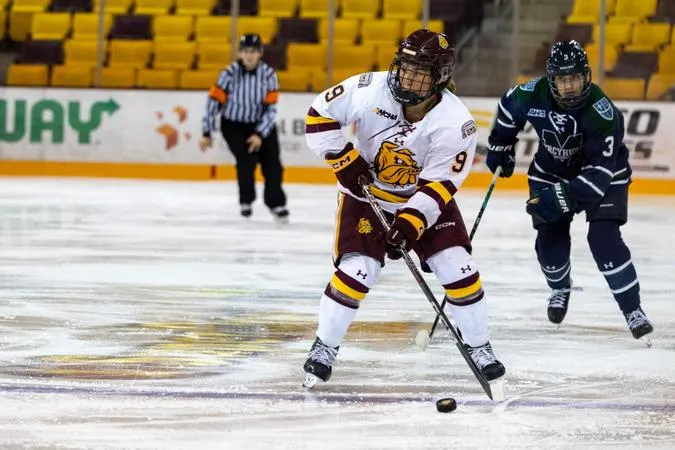 St. Martin and the No. 7 Bulldogs Claw Back Against the Catamounts for 3-2 Overtime Win