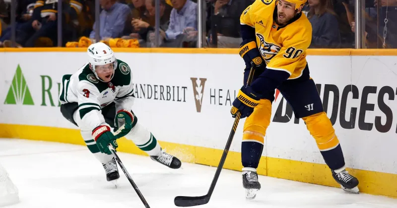 A fast first period sets the tone as the Wild open with a 3-1 win over Nashville
