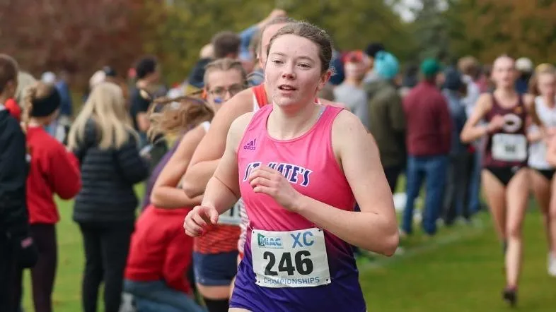 Lindeman, Feldhahn move up St. Kate's record book at Running of the Cows