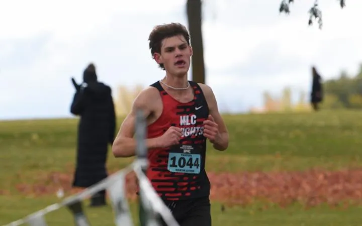 Men's cross country with statement performance at Running of the Cows