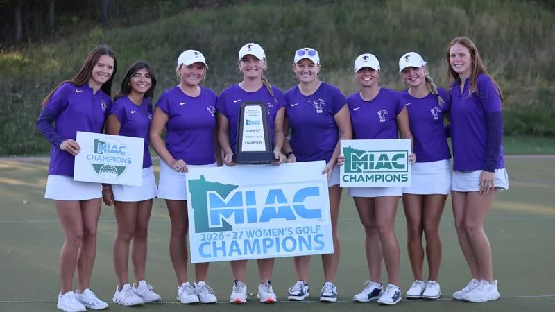 Wildcats capture sixth MIAC Championship behind record setting weekend, Cantwell claims record-setting medalist honors