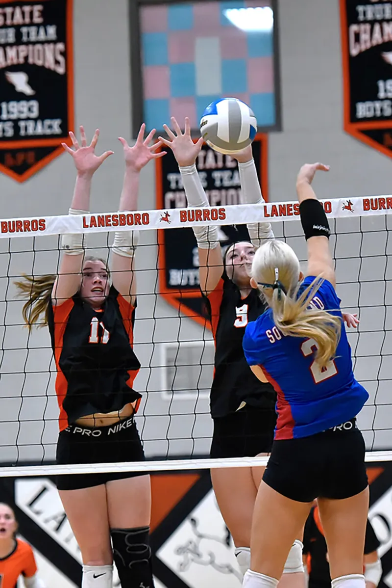 Volleyball: Burros Top Southland in Fourth Five-Set Match
