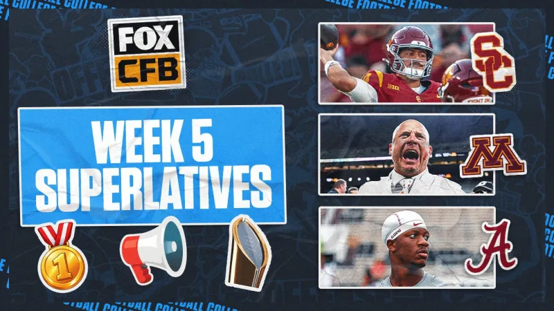 CFB Superlatives: P.J. Fleck And Minnesota's Historic Win, USC's Comeback Win