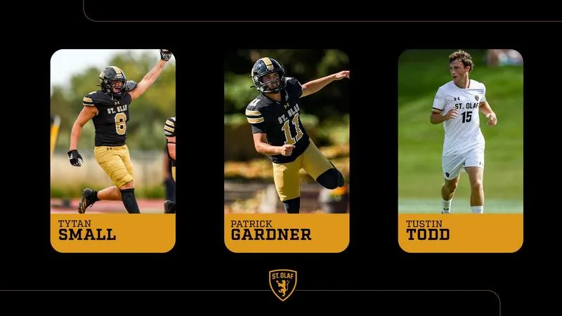Gardner, Small, and Todd honored as MIAC Athletes of the Week