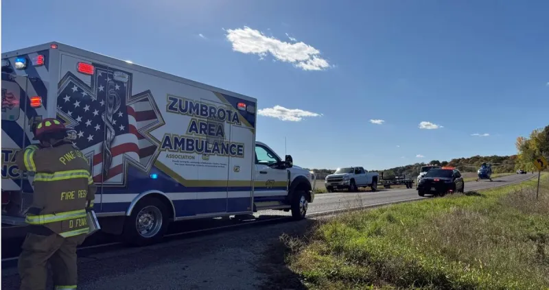 Driver Airlifted After Pine Island Crash