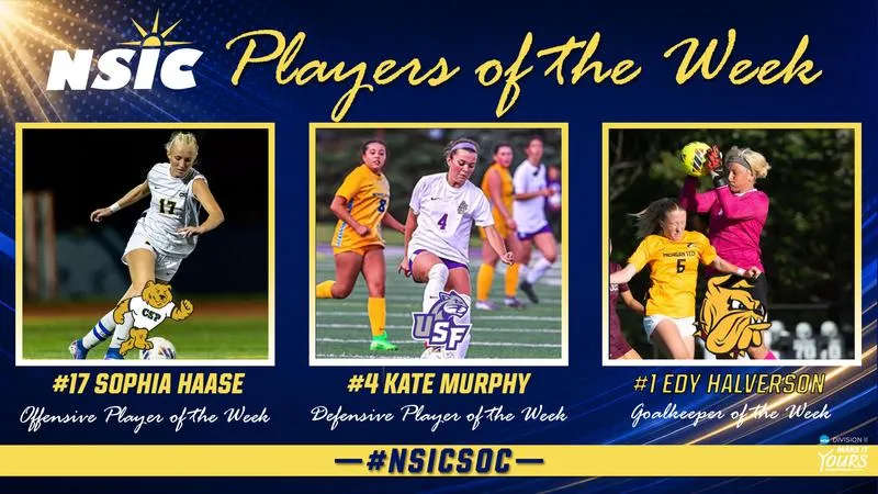 Haase captures NSIC Offensive Player of the Week honors