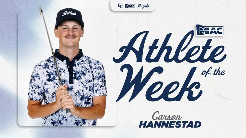 Carson Hannestad Named October 6 MIAC Men's Golf Athlete of the Week