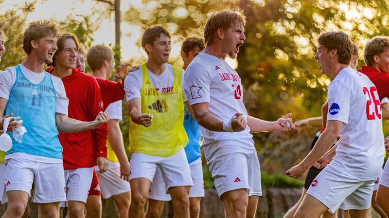 No. 17 SJU Scores Seven in Shutout of Hamline