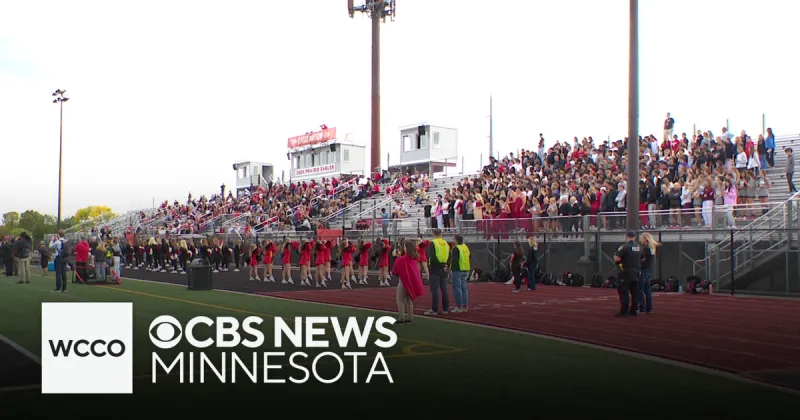 Players, fans return to Eden Prairie for game suspended by homecoming shooting