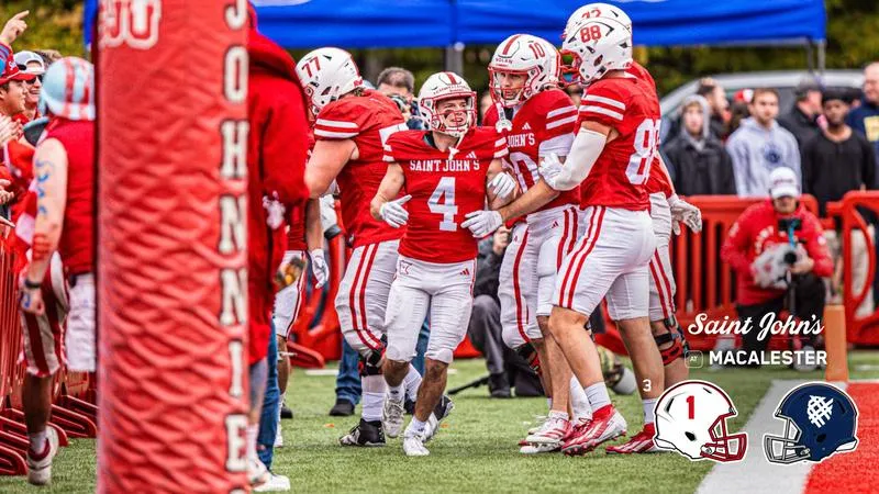 No. 3 SJU Football's Week 6 Game Notes at Macalester