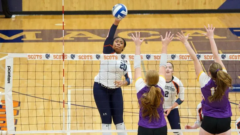 Volleyball: Macalester Battles St. Catherine in MIAC Match
