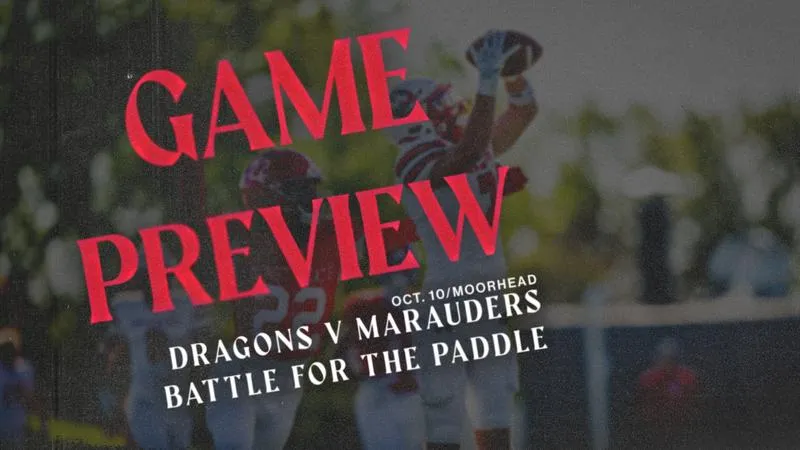 Dragons Set to Host Homecoming and Battle For The Paddle