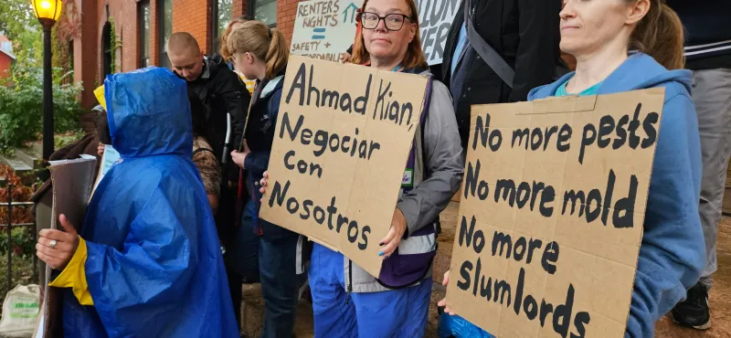 Tenants at five Rental Minnesota buildings unionize, push landlord to negotiate