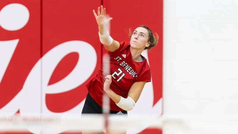 Volleyball Eyes Matches Against St. Scholastica and St. Catherine