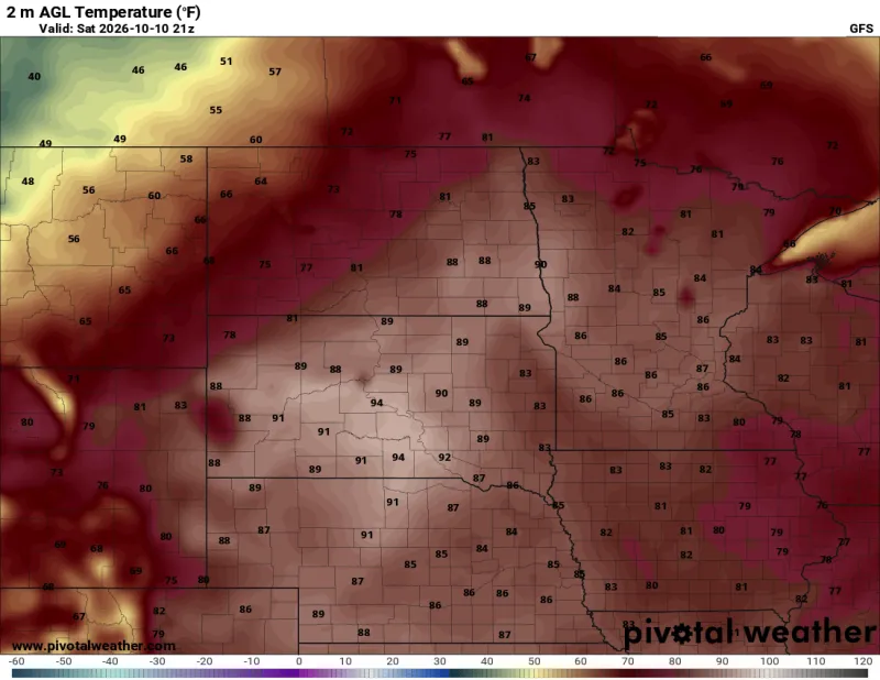 Minnesota weather: Weekend heat blast, then cooler