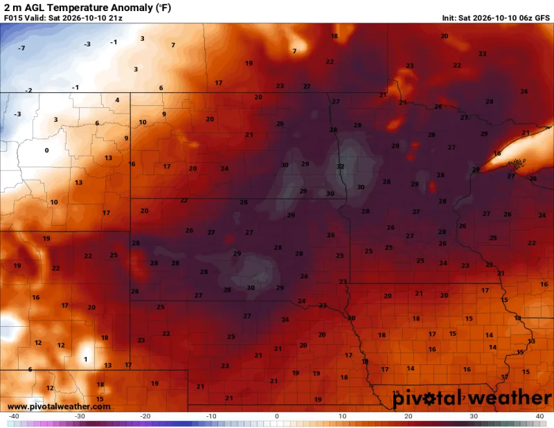 October's summer encore: 80s, wind and possible records