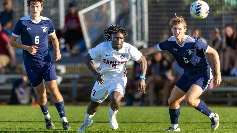 Feika Scores as Hamline Competes with Carleton