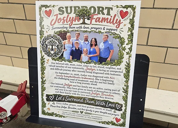 Incredible, amazing small town support for Deters family (VIDEO)