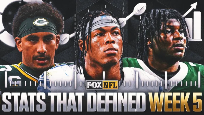 NFL Week 5 Defining Stats: Gibbs Makes History, Herbert Hits New Lows