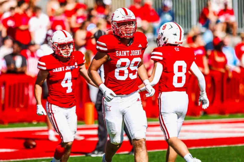 St. Johns Football Climbs To Number Two In Division III National Rankings