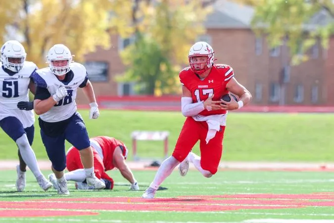 Huebner Repeats As NSIC Offensive Player of the Week