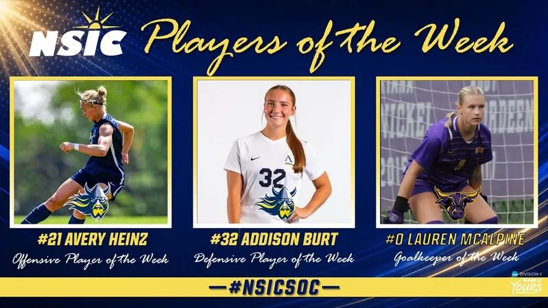 McAlpine named NSIC Goalkeeper of the Week for Second Time this Season