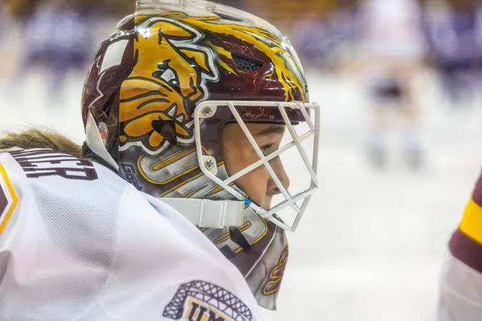 Grenier Named WCHA Goaltender of the Week