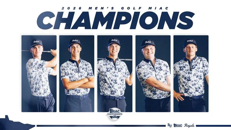 Royals Win 2026 MIAC Men's Golf Title, Back-To-Back Champions