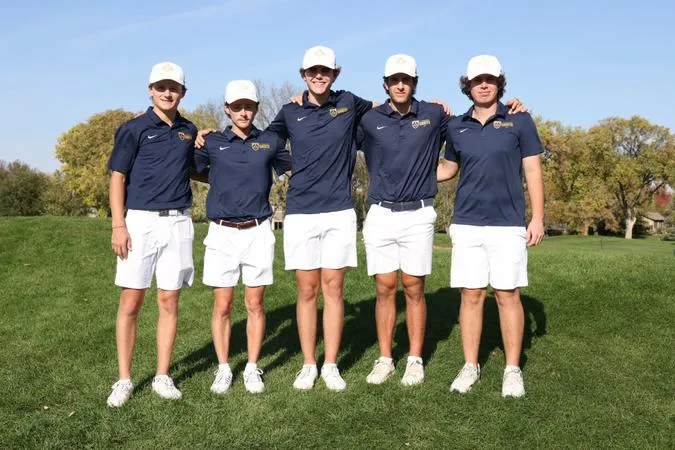Men's Golf Closes MIAC Championships With Best Round of Event