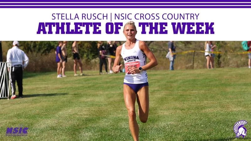Rusch Earns Third NSIC Cross Country Athlete of the Week Accolade