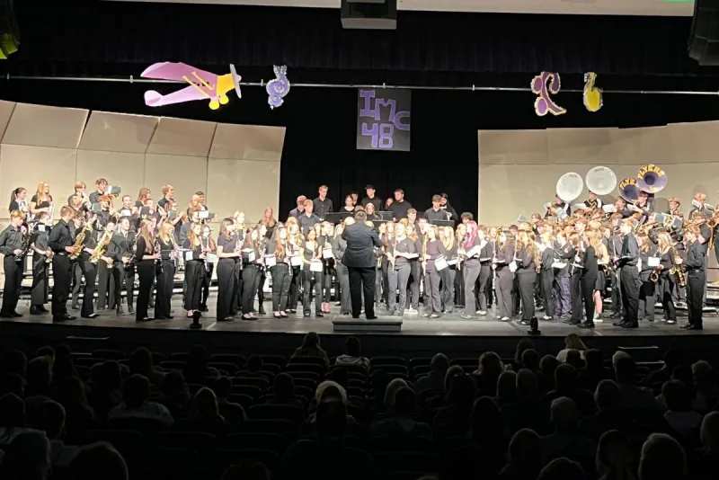 Little Falls High School Marks 50 Years Of Indoor Marching Band Tradition
