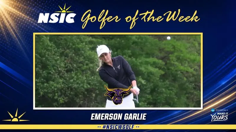 Garlie Claims NSIC Golfer of the Week Honors
