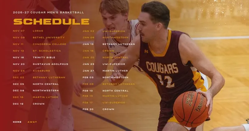 Men's Basketball Set for 2026-27 Campaign