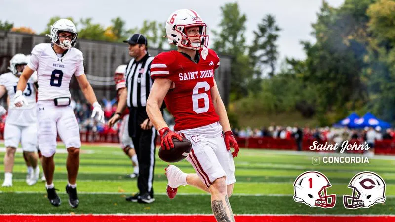 No. 2 SJU Football's Homecoming Game Notes vs. Concordia