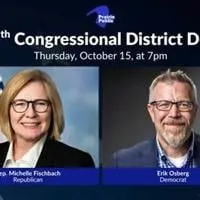 Rep. Michelle Fischbach and Erik Osberg to face off tonight (Thursday) on Prairie Public TV
