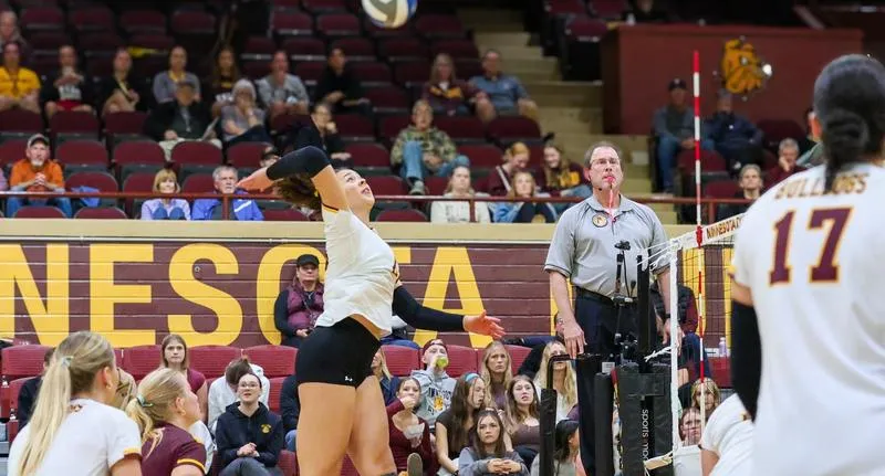 No. 17 Bulldogs Swept on the Road at Augustana