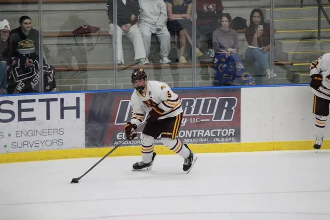 Golden Eagles Crush the Bison on Friday Night