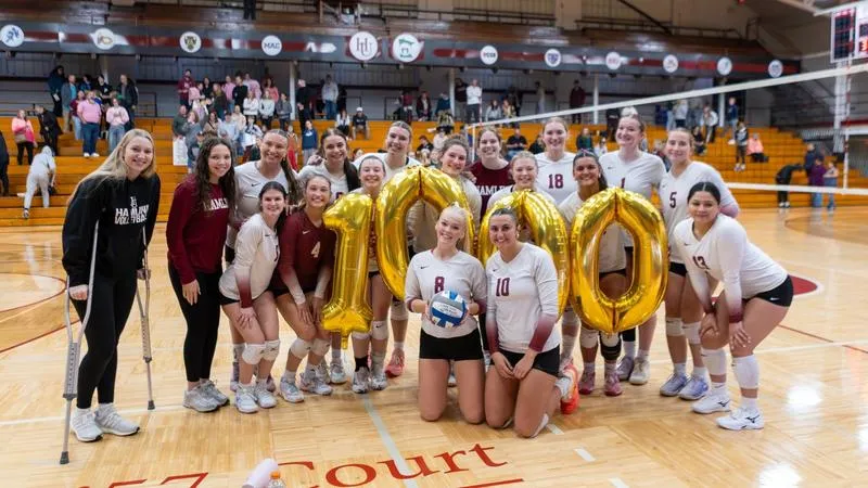 Lexi Helmin Achieves 1000th Career Kill In Pipers 3-1 Win Over Auggies
