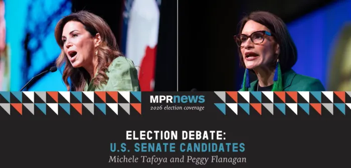 Peggy Flanagan and Michele Tafoya face off in Minnesota Senate debate hosted by MPR