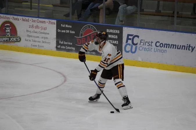 Golden Eagle Hockey Sweeps North Dakota State University